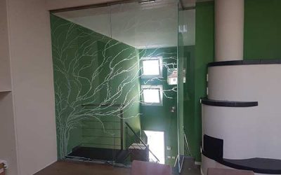 Fornitura e montaggio Porte ArteVetro Casali per appartamento di nuova realizzazione a Spezzano (Mo)